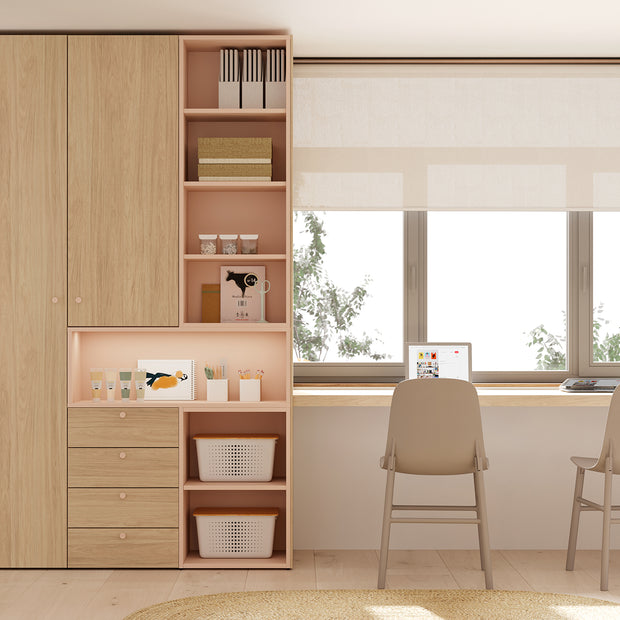 Double Study Space with Optional Storage