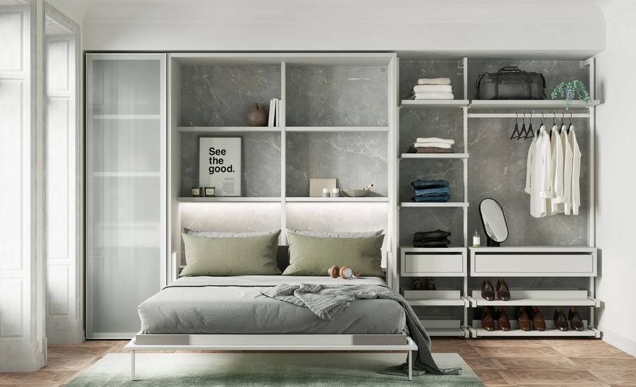 Kings Size Vertical Wall Bed